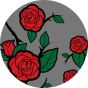 Veselé silonky Červené ruže