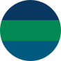 Niebiesko-zielone skarpetki sportowe