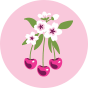 Wesołe brazylijskie figi damskie Kwiat wiśni