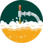 Chaussettes rigolotes Bistro de bière