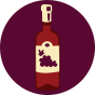 Wesołe i ciepłe skarpetki Wino grzane