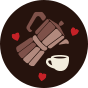 Vesele čarape Ljubav za kavom