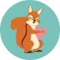 Culotte rigolote pour femmes Hamster et écureuil