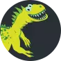 Chapeau bob rigolo pour enfants Dinosaures