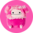 Squishmallows Heiley the Pink Yeti, 30 cm