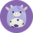 Squishmallows Bubba the Periwinkle Cow, 20 cm
