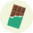 Chaussettes rigolotes Chocolat à la menthe