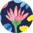 Veselé dámské jednodílné plavky Akvarelové květy