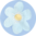 Vidám ágyneműhuzat garnitúra Kék virágok