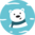 Veselé ponožky Ľadový medveď na rybačke