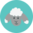 Sleep Mask Sheep & Clouds