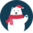 Calcetines infantiles alegres de inverno Oso polar navideño
