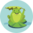 Veselé detské gumáky Žaba a lekná