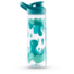 Vrolijke waterfles Turquoise druppels 700 ml
