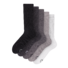 Sportsokken 5-pack zwart-wit klassiek