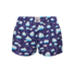 Vrolijke damesboxershorts Papieren vliegtuigjes en wolken