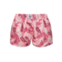 Vrolijke damesboxershorts Roze bladeren