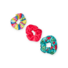 Vrolijke scrunchies 3-pack Watermeloen