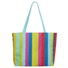 Vrolijke strandtas Zomerstrepen