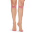 Nylon kniekousen Pastelroze