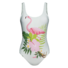 Vrolijk badpak voor dames Tropische flamingo