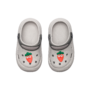 Világosszürke gyerek gumi papucs