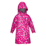Impermeável alegre de criança Borboletas Rosa