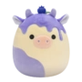 Peluche Squishmallows de 20 cm Benito la vache cheesecake aux myrtilles 2025