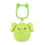Porte-clés peluche Squishmallows de 9 cm Franky l'éléphant vert citron