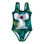 Costume da bagno Buonumore da bambina Koala e foglie