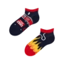 Lustige Knöchelsocken für Kinder Feuerwehrmann