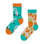 Chaussettes rigolotes pour enfants Lapin et carotte