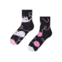 Chaussettes mi-mollet rigolotes Chat et balle