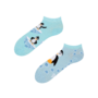 Lustige Knöchelsocken Fröhlicher Pinguin