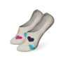 Chaussettes invisibles rigolotes Cœurs colorés