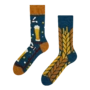 Lustige Socken Zeit für ein Bier