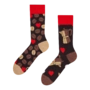 Chaussettes rigolotes Amour du café