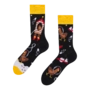Chaussettes rigolotes Poule astronaute