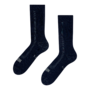 Chaussettes en éponge de laine mérinos bleu foncé