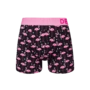 Muške vesele bokserice Flamingosi i srca