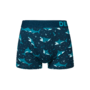 Boxer aderenti corti da uomo Squalo blu