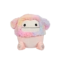 Squishmallows bigfoot boje breskve Diane s kosom u duginim bojama, 20 cm