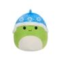 Squishmallows zeleni dino Danny s plavom kapom, 20 cm