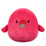 Peluche Squishmallows de 30 cm Fuzzamallows Cookie le flamant rose