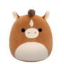 Peluche Squishmallows de 20 cm Philippe le cheval brun