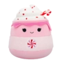 Squishmallows ružičasti slatki štapić Ethel vruća čokolada, 20 cm