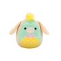 Peluche Squishmallows de 20 cm Kepler l'âne en biscuit