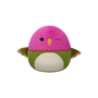 Peluche Squishmallows de 20 cm Na'Ima le colibri rose et vert