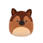 Peluche Squishmallows de 30 cm Mario le berger allemand brun