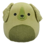 Peluche Squishmallows de 30 cm Brad le retriever vert